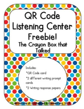 http://www.teacherspayteachers.com/Product/QR-Code-Listening-Center-The-Crayon-Box-that-Talked-1296704