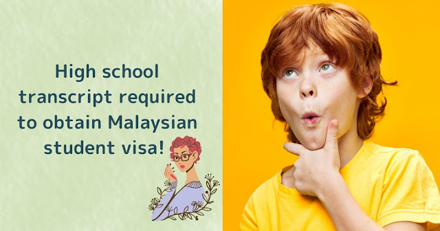 High school transcript required to obtain Malaysian student visa! Hopeless to study abroad for working adults 5 years after graduation? How to break through?