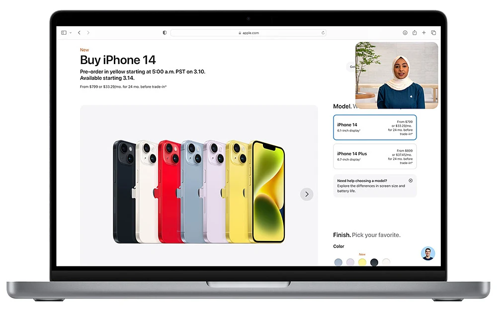 蘋果推出一對一真人視訊購物功能：為你介紹iPhone