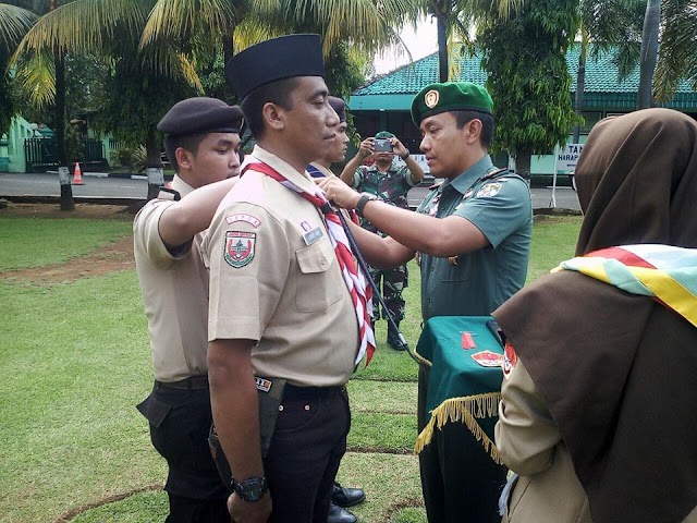 Kodim 0508/Depok Kukuhkan Anggota Saka Wirakartika