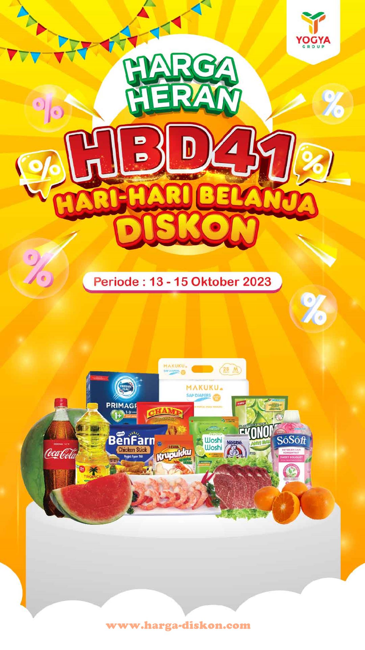 Promo Toserba YOGYA Akhir Pekan 13 - 15 Oktober 2023