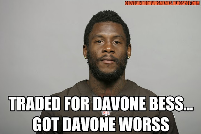 Cleveland Browns Memes: Davone Bess is starting to be a liability for this offense