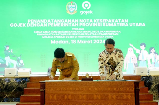  Kerja Sama dengan Gojek, Hassanudin Berharap UMKM Sumut Meningkat