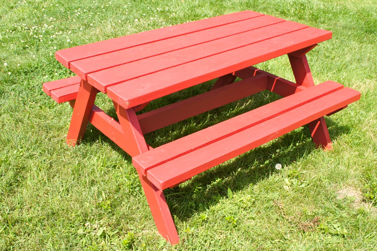 how to build a kids picnic table plans