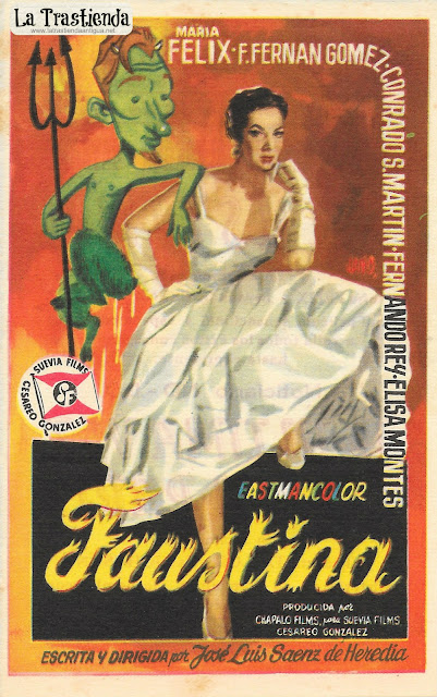 Faustina - Programa de Cine - María Félix - Fernando Fernán Gómez