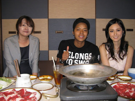 ☆My son BOB,his wife RIE and me 2012
