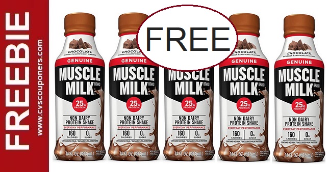 FREE Muscle Milk Protein Shake at CVS