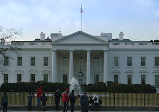 The White House, Another Fence Jumper Gets Caught ... Literally ...