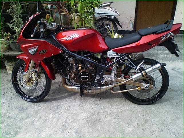 MENANG KONTES 15 Modifikasi Ninja  RR Jari  Jari  Keren 