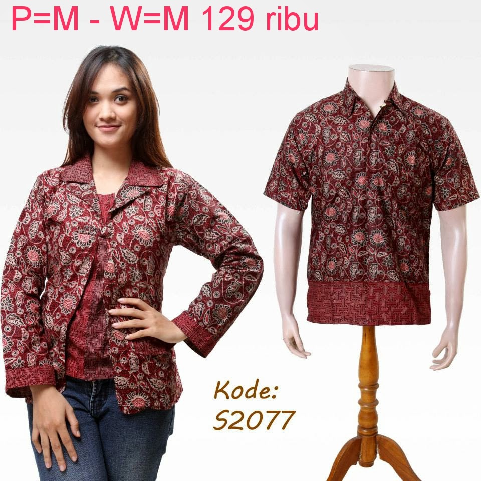  Baju  Couple  Batik Model Baju  Batik