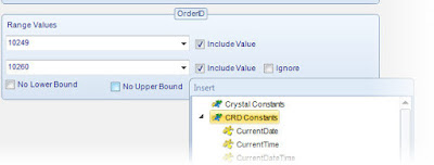 Crystal Reports Range Parameters | Automate Crystal Reports | CRD