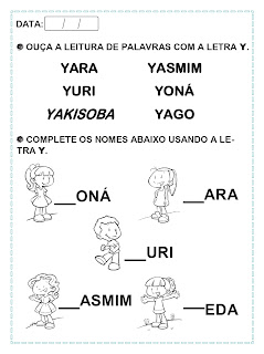 Caderno de Atividades para Educação Infantil 5 anos – Linguagem