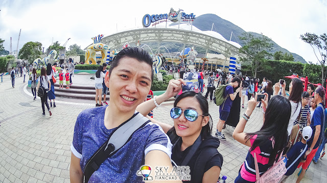 A must selfie photo when you reach Ocean Park Hong Kong