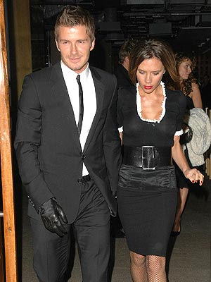 victoria. Victoria and David Beckham Out