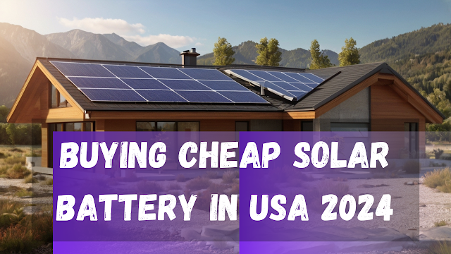 Map of popular places to buy solar batteries in the USA.