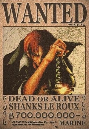 One Piece. Shanks adalah