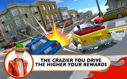 Crazy Taxi™ City Rush v1.0.2 Apk Obb Android