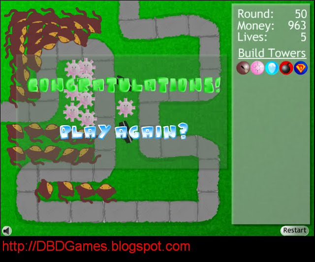 Spiked Math Games Bloons Tower Defense 5