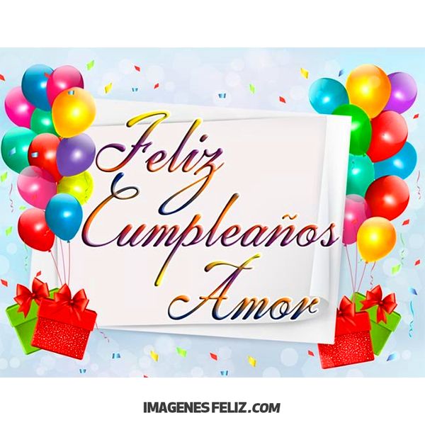 Feliz Cumpleaños Esposo