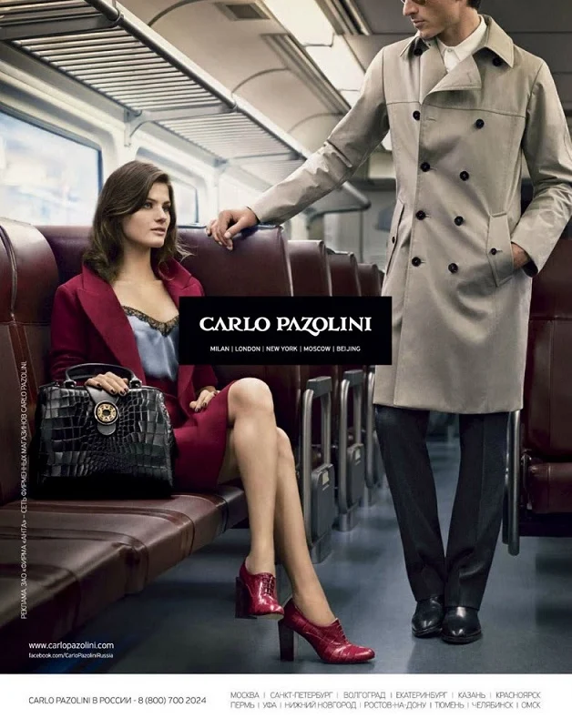 Carlo Pazolini Fall/Winter 2013 Campaign featuring Isabeli Fontana