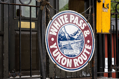 White Pass and Yukon Route Sign