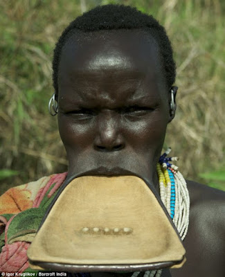 The Ethiopian Woman Who Wears A Lip Plate