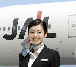 japan airlines stewardess