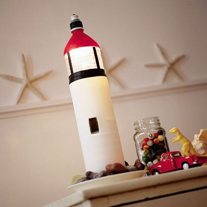 Lighthouse in a Bottle Craft
