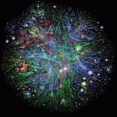 Autism Brain Mapping on Noosphere And The Map Of The Internet