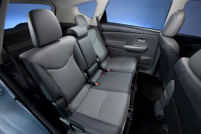 2012 Toyota Prius V Rear Seats