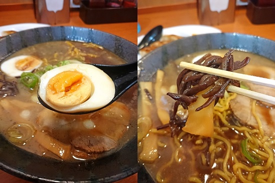 鶏豚醤油ラーメンのトッピングの写真