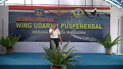 Letda Adikurnia Wakil Wing Udara 1 Diajang Navy Idol