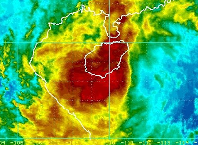 NALGAE jetzt zum Teil über Hainan - In Vietnam schon spürbar, Nalgae, Hainan, aktuell, Vietnam, Satellitenbild Satellitenbilder, Vorhersage Forecast Prognose, Oktober, 2011, Taifunsaison, Pazifik,