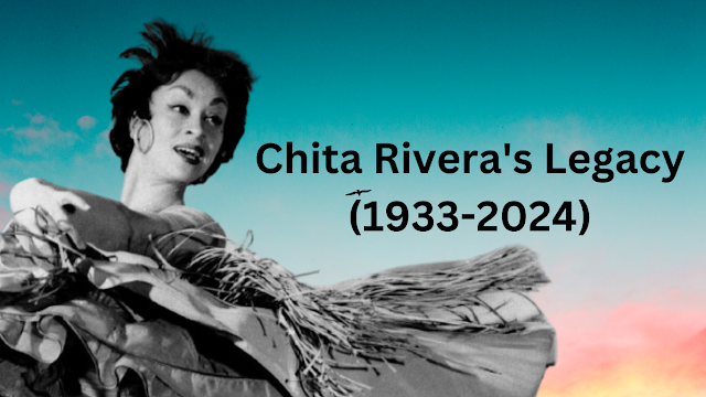 Chita Rivera performing on stage, capturing the essence of her dynamic dance legacy.