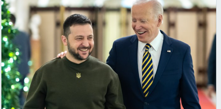 Zelenskyy gives Biden a medal at White House as US pledges extra $1.85bn for Ukraine Zelenskyy gives Biden a medal at White House as US pledges extra $1.85bn for Ukraine