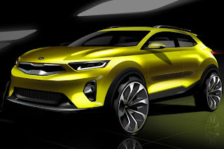 Kia Stonic (2018 Rendering) Front Side