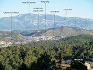 Puig-reig i la Serra de Queralt des del Bosc de Matamala