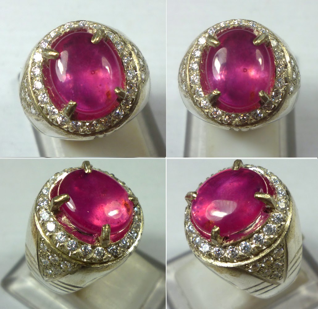 Batu Ruby Warna Pink