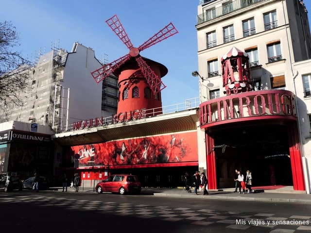 Cabaret Moulin Rouge, París