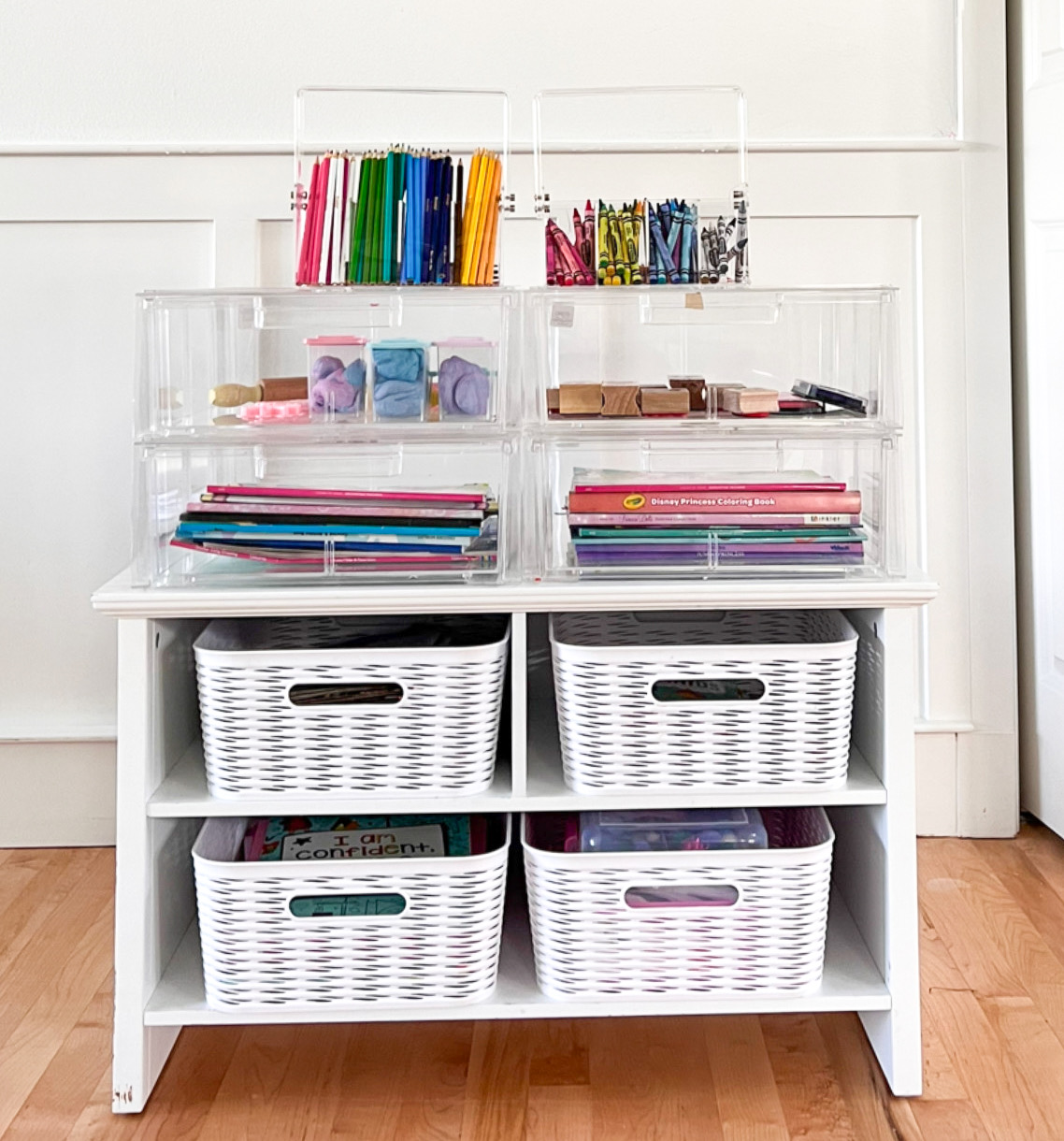 Kids Craft Storage