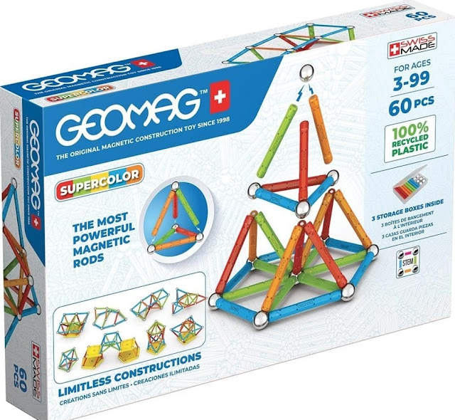 Geomag 60 piece Supercolor Set