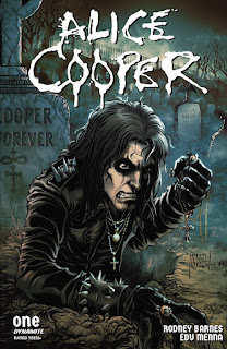 Cover B of Alice Cooper #1 from Dynamite Entertainment