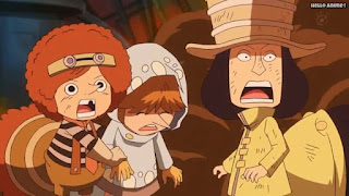 ワンピースアニメ ドレスローザ編 727話 小人族 Dwarves トンタッタ王国 Tontatta Kingdom | ONE PIECE Episode 727