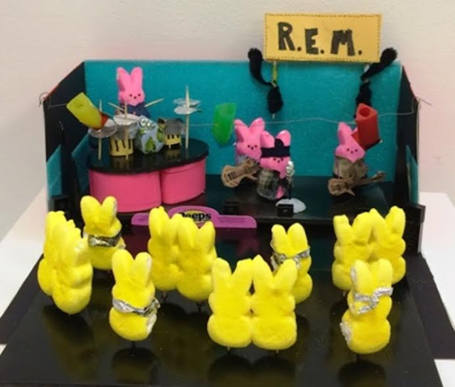 PEEPS art concert scene at RAM in Racine, Wisconsin