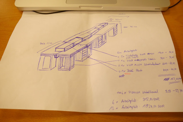 Space-efficient IT-Workstation