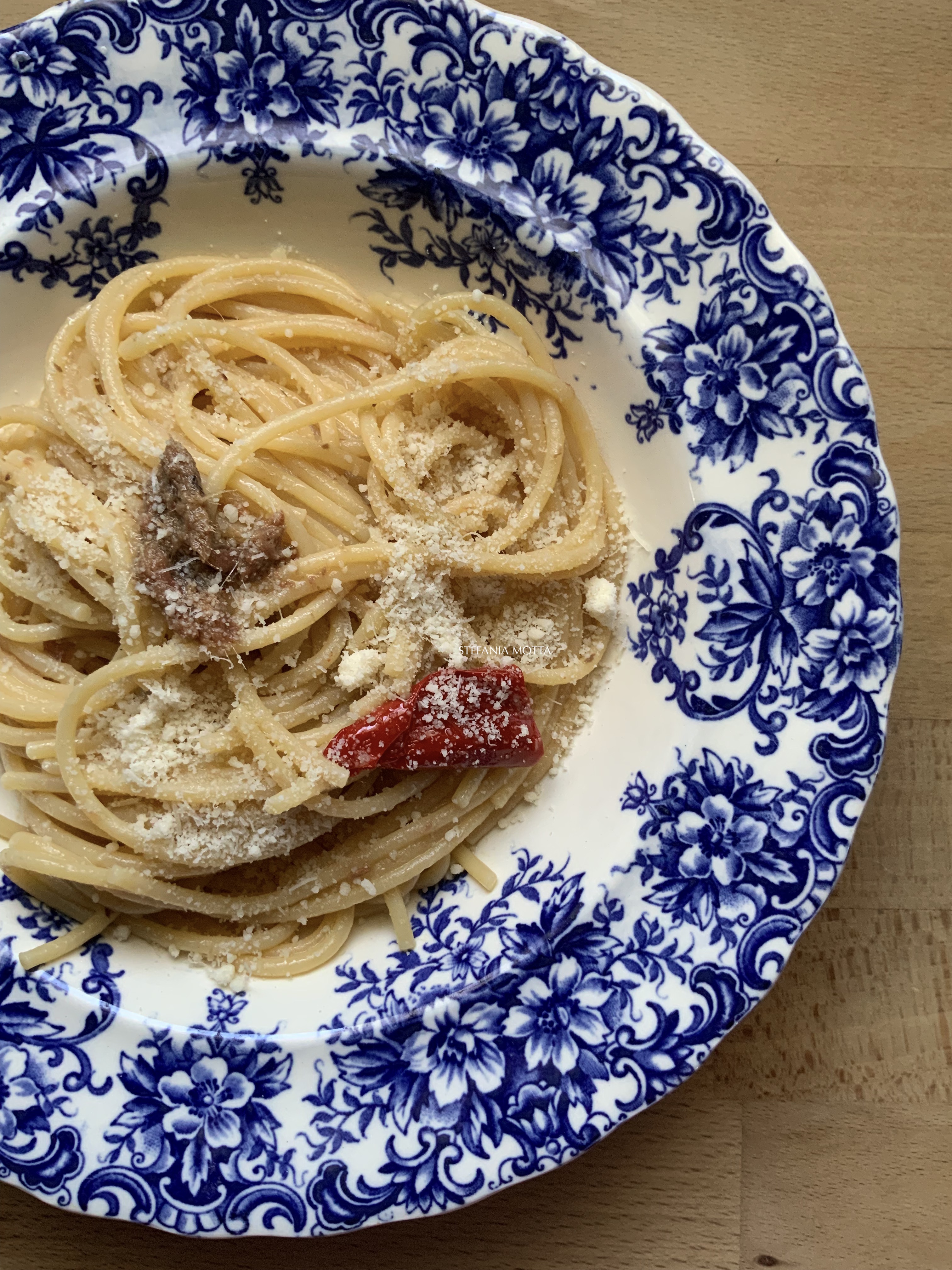 SPAGHETTI BURRO E ALICI. _ RICETTA COOL CHIC STYLE CONFIDENTIAL.