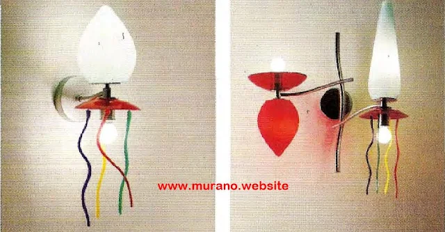VeArt ricambi per lampadari di Murano moderni e colorati