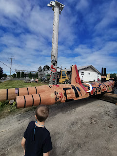 Old Masset Totem Pole