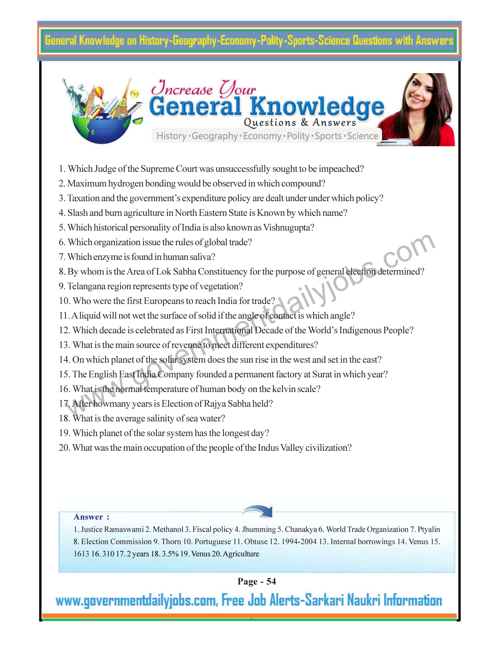 GK QUESTIONS WITH ANSWERS IN ENGLISH