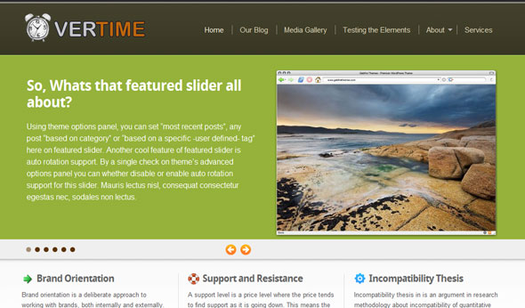 Overtime Wordpress Theme Free Download by Gabfire.